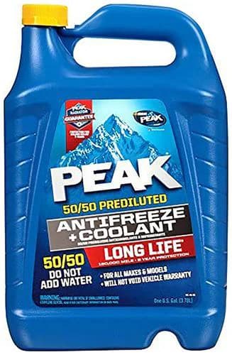 Peak 1 Gallon Yellow 50/50 Antifreeze/Coolant