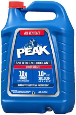 Peak 1 Gallon Yellow Concentrate Antifreeze/Coolant - Image 1