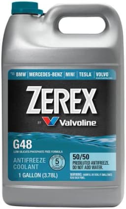 Zerex 1 Gallon Blue 50/50 Antifreeze/Coolant - Image 1