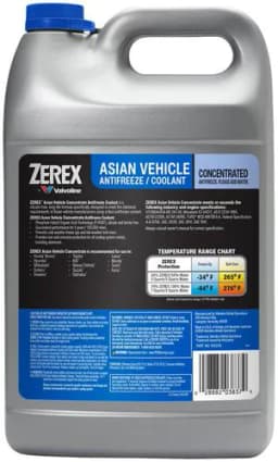 Zerex 1 Gallon Blue Concentrate Antifreeze/Coolant - Image 2
