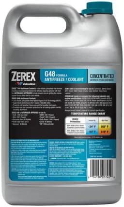 Zerex 1 Gallon Blue Concentrate Antifreeze/Coolant - Image 2