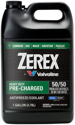 Zerex 1 Gallon Green 50/50 Antifreeze/Coolant - Image 1