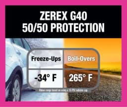 Zerex 1 Gallon Pink, Purple 50/50 Antifreeze/Coolant - Image 4