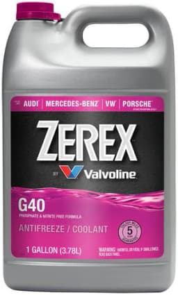 Zerex 1 Gallon Pink, Purple Concentrate Antifreeze/Coolant - Image 1