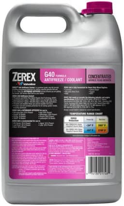 Zerex 1 Gallon Pink, Purple Concentrate Antifreeze/Coolant - Image 2