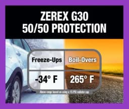 Zerex 1 Gallon Purple 50/50 Antifreeze/Coolant - Image 4