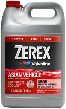 Zerex 1 Gallon Red 50/50 Antifreeze/Coolant - Image 1
