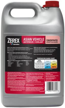 Zerex 1 Gallon Red 50/50 Antifreeze/Coolant - Image 2