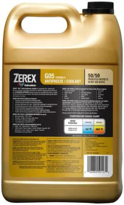 Zerex 1 Gallon Yellow 50/50 Antifreeze/Coolant - Image 2