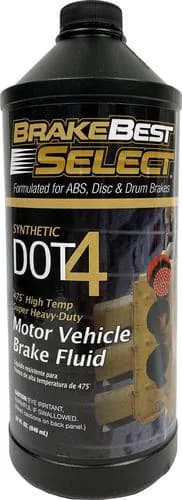 BrakeBest 1 Quart DOT 4 Brake Fluid