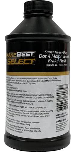 BrakeBest Chemicals 12 Ounce DOT 4 Brake Fluid - Image 2