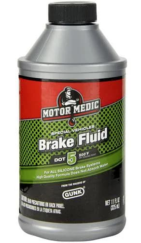 Motor Medic 11 Ounce DOT 5 Brake Fluid
