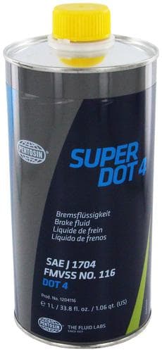 Pentosin 1 Liter DOT 4 Brake Fluid - Image 1