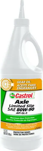 Castrol Conventional Gear Oil 80W-90 1 Quart - Image 1
