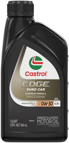 Castrol Edge Full Synthetic Motor Oil 0W-30 1 Quart - Image 1