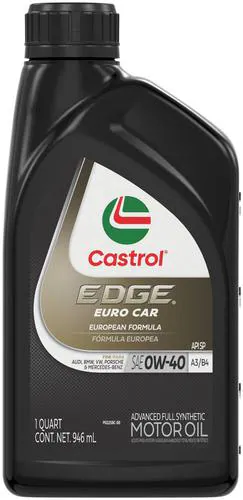 Castrol Edge Full Synthetic Motor Oil 0W-40 1 Quart - Image 1