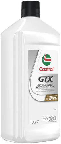 Castrol GTX Conventional Motor Oil 20W-50 1 Quart - Image 3