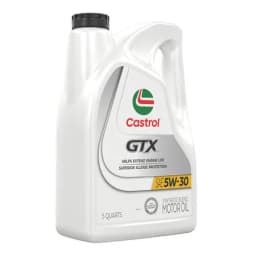 Castrol GTX Synthetic Blend 5W-30 Motor Oil 5 Quart - Image 3