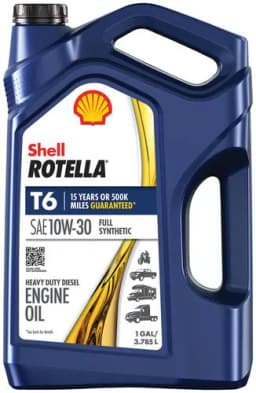 Shell Rotella T6 Motor Oil 1 Gallon - Image 1