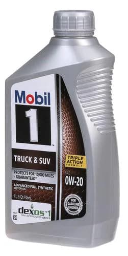 Mobil 1 Truck & SUV Full Synthetic Motor Oil 0W-20 1 Quart