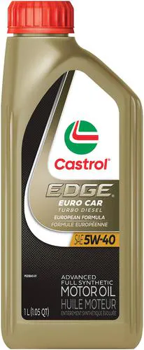 Castrol Edge Full Synthetic Motor Oil 5W-40 1 Liter