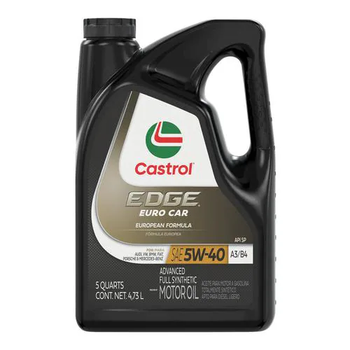 Castrol Edge Full Synthetic Motor Oil 5W-40 5 Quart