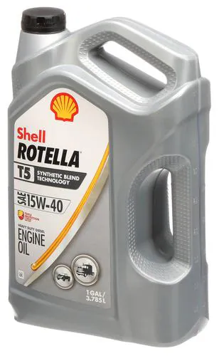 Shell Rotella Synthetic Blend 15W-40 Motor Oil 1 Gallon